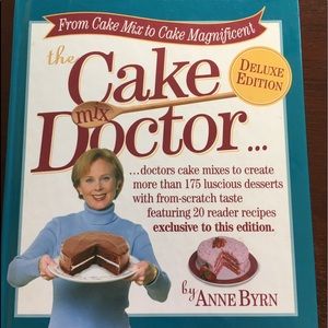 The Cake Dr. cookbook for baking inspiration.